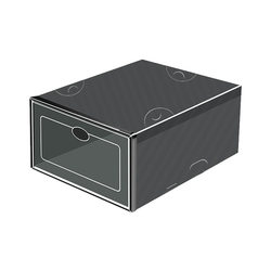 Extremely fastTransparent shoe box, plastic shoe rack type shoe cabin