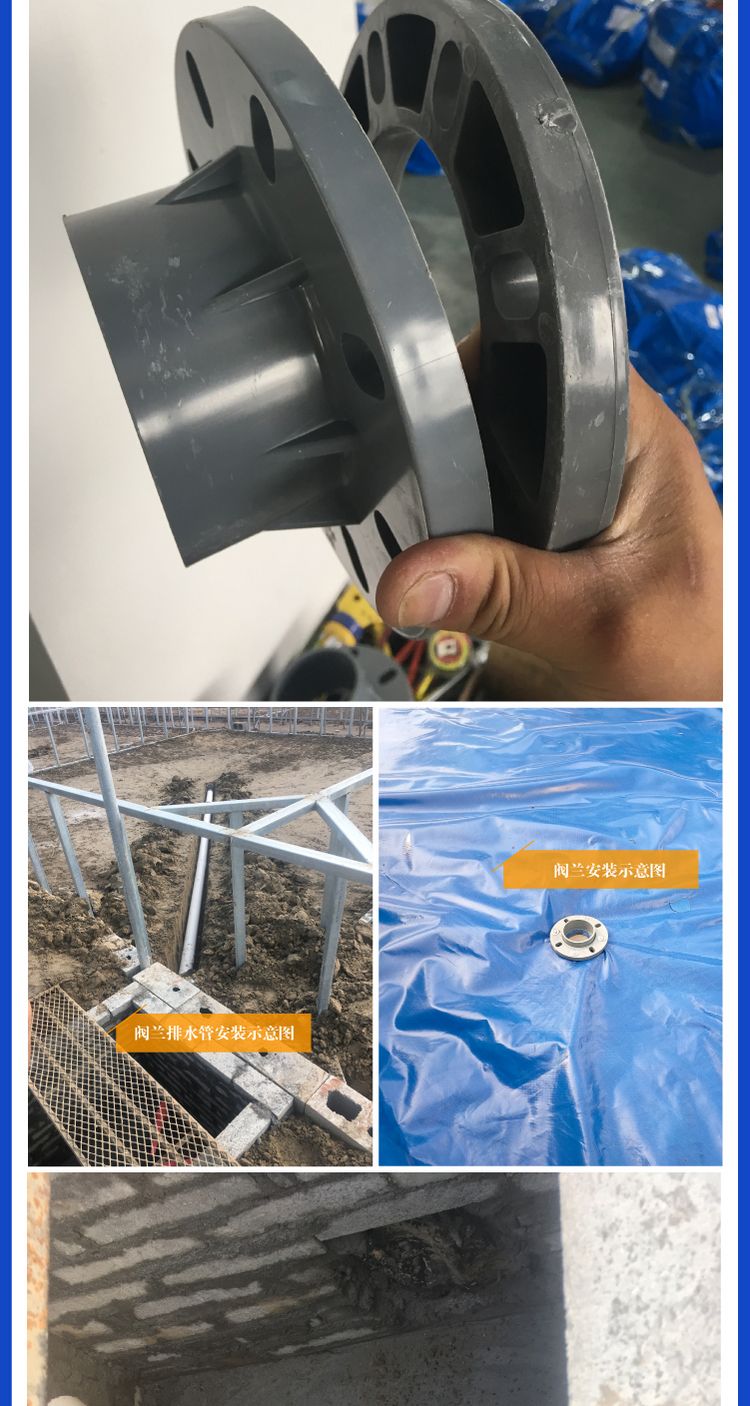 帆布锦鲤养鱼池篷布刀刮布水池箱大棚高密度养殖龙虾大型加厚支架