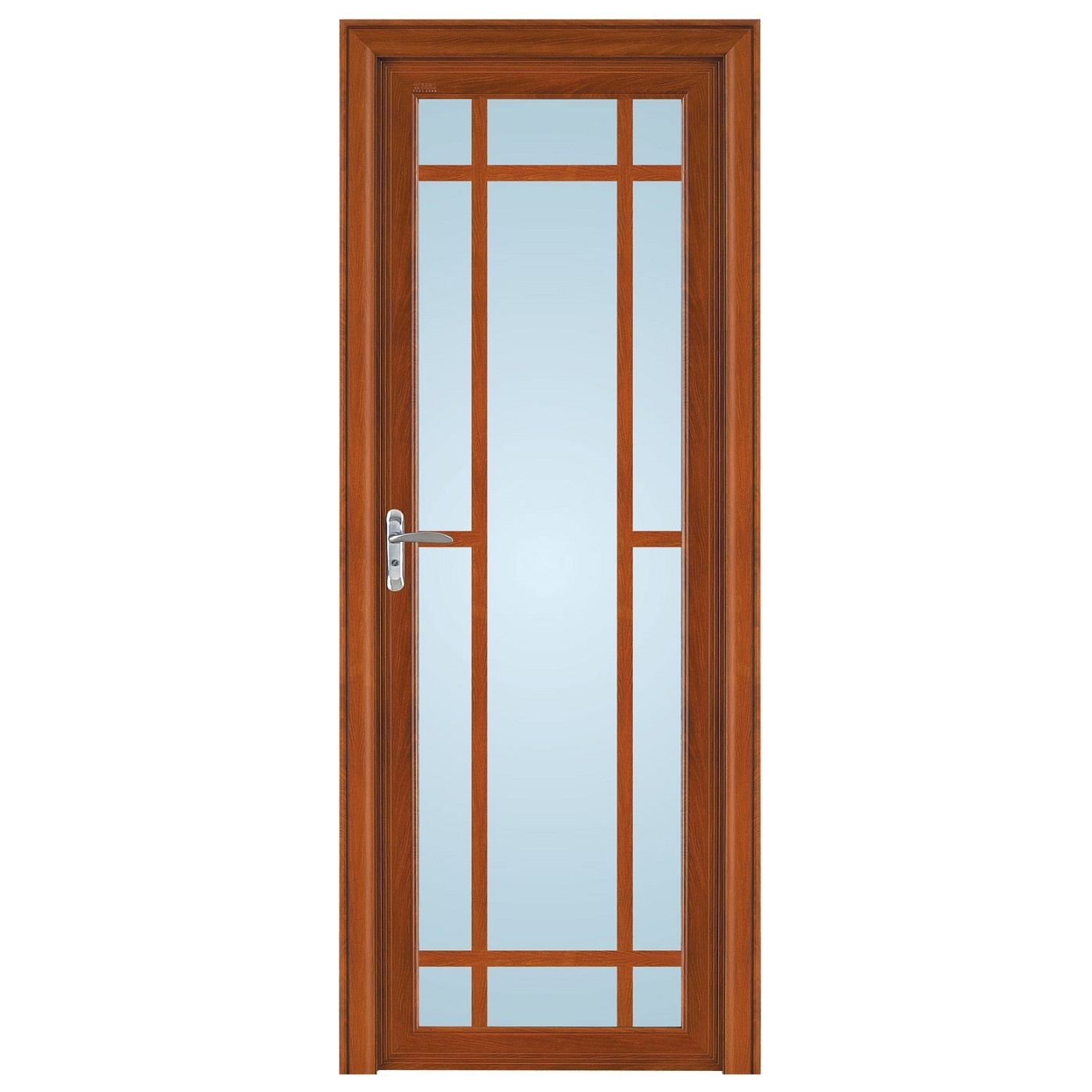 深宇门业钛镁铝合金外包边平开门sw196