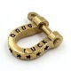 Original retro horseshoe buckle brass american pure copper keychain car motorcycle hardware accessories Original retro horseshoe buckle brass american pure copper keychain car motorcycle hardware accessories