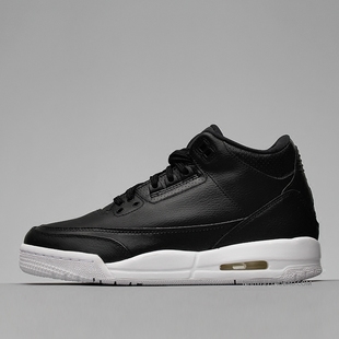 牛哄哄 jordan 3 cyber monday gs aj3 黑白 大魔王 398614-020