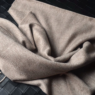 披肩 奢华大气秋冬款 中等厚度 原生态水波纹高山羊绒围巾/披肩