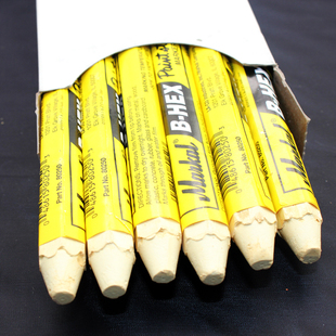 蜡笔 美国泰克951白色蜡笔/轮胎记号笔 12支 每盒