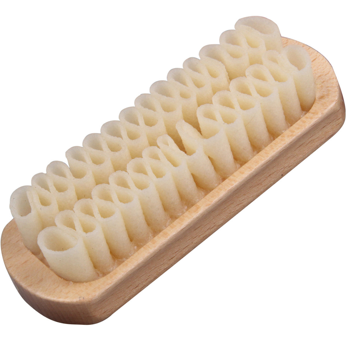 法国莎菲雅saphir生胶刷刷子鞋刷磨砂绒面翻毛皮除污去尘清洁鞋刷