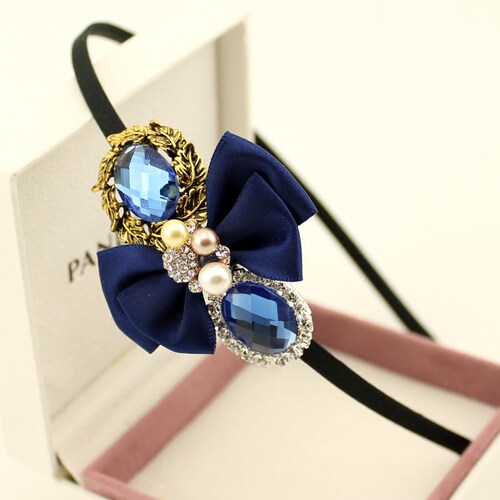 发箍水钻头饰日韩超萌头箍简约发卡可爱少女发饰束发带防滑饰品潮_7折