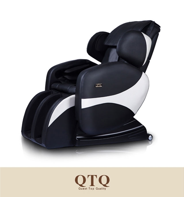 qtq 按摩椅家用全身太空舱零重力多功能w608按摩椅子 红色_不打折现价