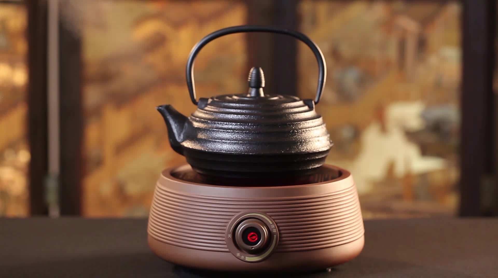 金灶kamjove 紫砂电陶炉 家用煮茶炉煮茶电磁炉茶具ch-700 千环紫_不