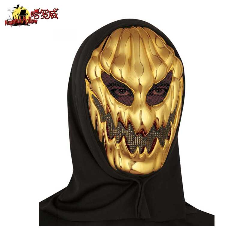 haunted-hollow 哈罗威万圣节面具鬼节表演派对魔鬼骷髅