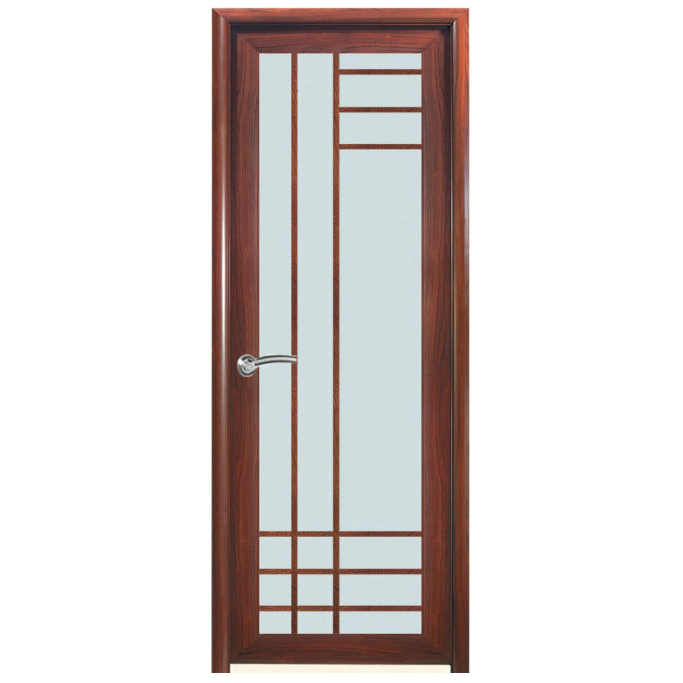 深宇门业钛镁铝合金外包边平开门sw109