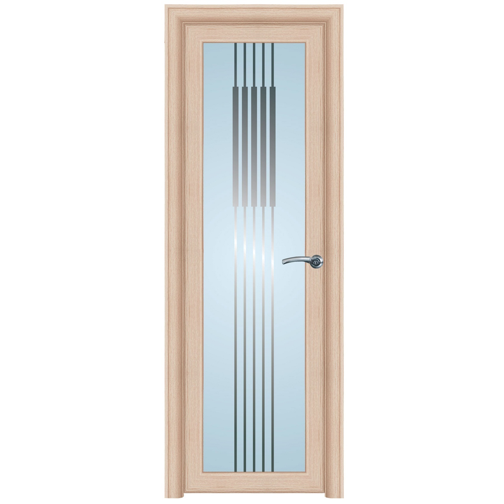 深宇门业钛镁铝合金外包边平开门sw205