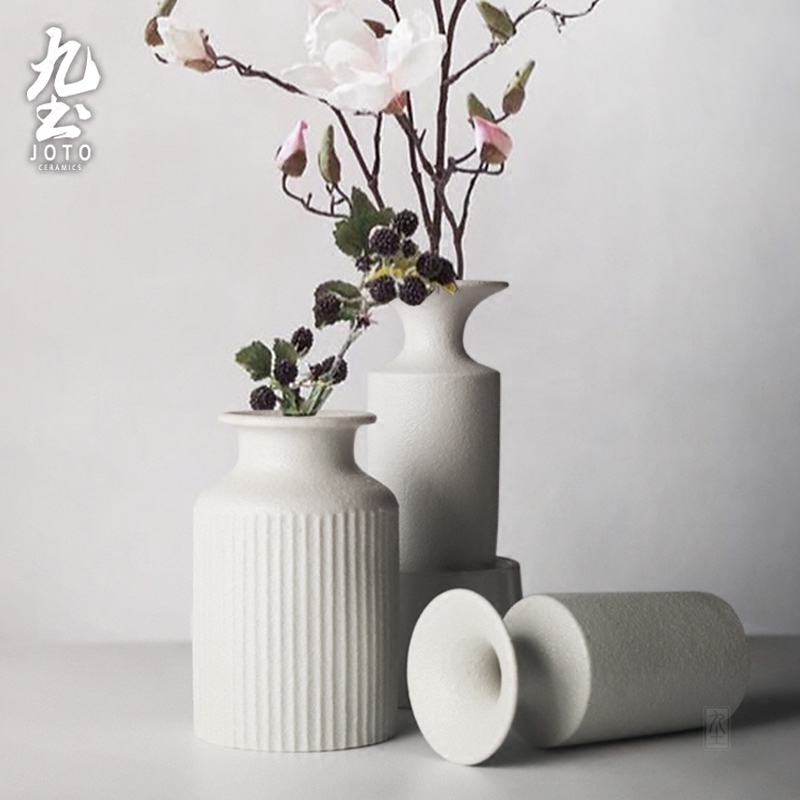 Nine soil ceramic vase furnishing articles I and contracted sitting room tea table of TV ark, flowers, dried flowers, flower arrangement household act the role ofing is tasted
