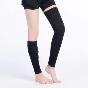 夏季羊绒护腿保暖护膝老寒腿加长男女羊毛长筒过膝袜套空调房腿套