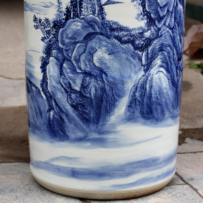 Hand - made splendid sunvo landing quiver of jingdezhen ceramic vase furnishing articles furnishing articles hotel shops hall act the role ofing is tasted