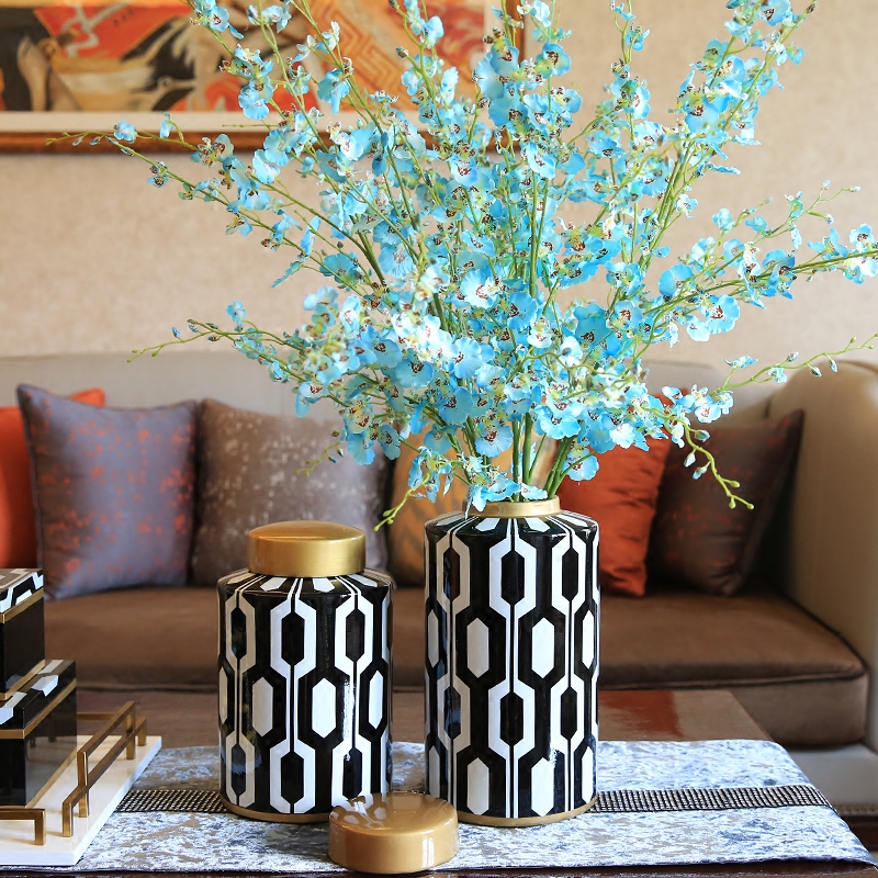 American household example room light vase key-2 luxury furnishing articles ceramic modern creative sitting room porch table decoration decoration