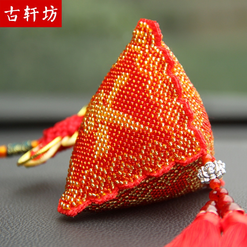 car pendants, in-car accessories, handmade cross-stitch products, safety blessings, car rearview mirror ornaments, safety symbols