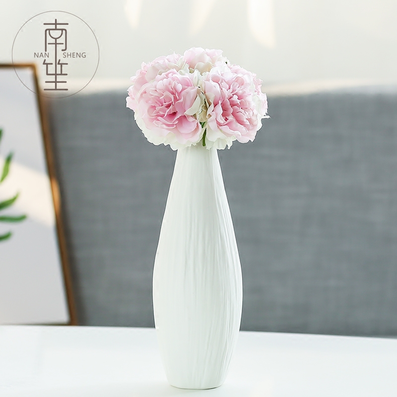 Nan sheng European I and contracted ceramic vase simulation flowers, dried flowers sitting room place small and pure and fresh flower arranging ornament