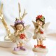 Country courtyard gardening home decoration super cute cartoon cute flower fairy angel small baubles elf decorations Country courtyard gardening home decoration super cute cartoon cute flower fairy angel small baubles elf decorations