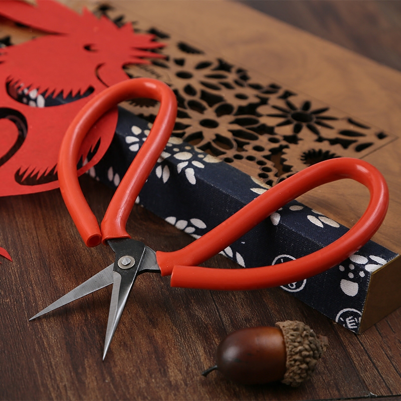 剪纸专用剪刀 初学培训班窗花工具 电子厂元器件 小头尖头