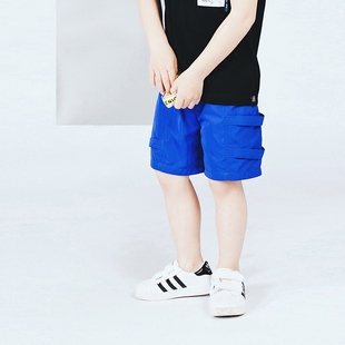 悦悦家男童轻薄短裤2017新款夏季韩版儿童五分裤男宝宝运动裤外穿