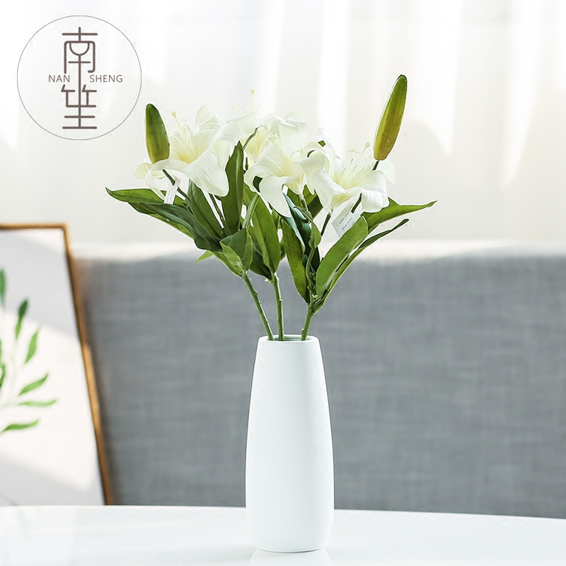 Nan sheng European I and contracted ceramic vase simulation flowers, dried flowers, fresh flower arrangement sitting room place small adornment