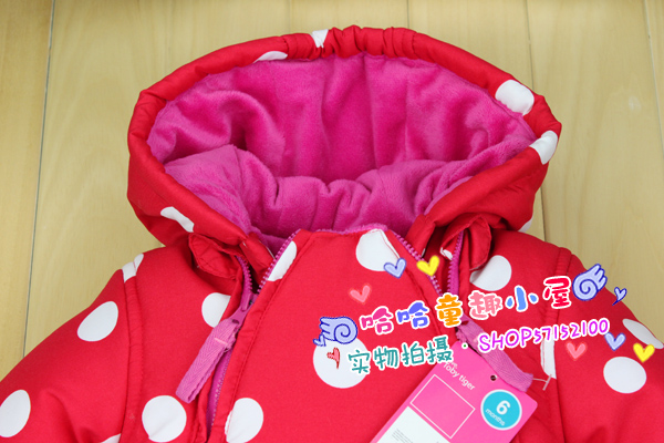 TMALL-英国大牌婴儿连体衣大码加厚夹棉哈衣