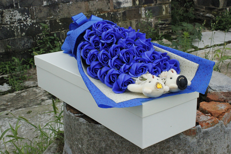 卡通花束送女友闺蜜生日毕业礼品小熊娃娃公仔