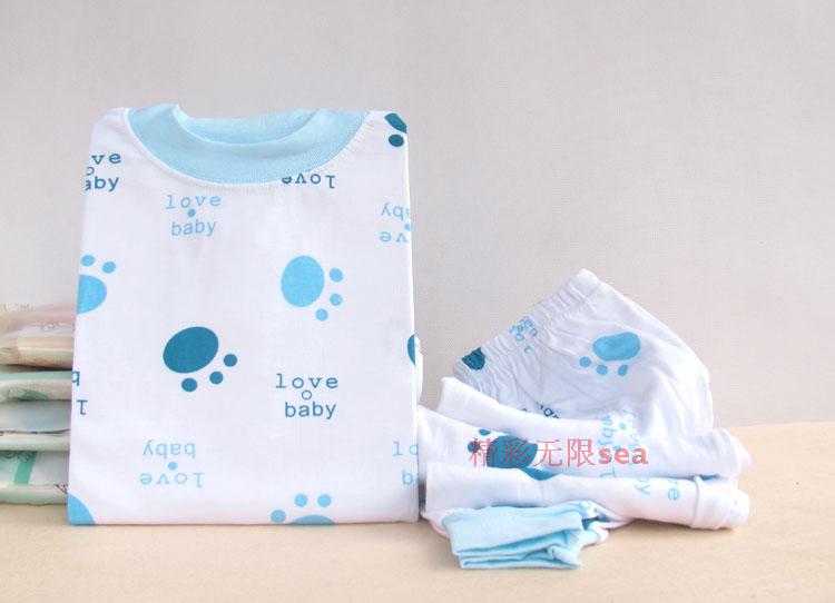 童装儿童内衣套装纯棉男童女童秋衣秋裤全棉宝