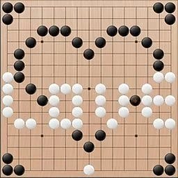 五子棋黑白豆0