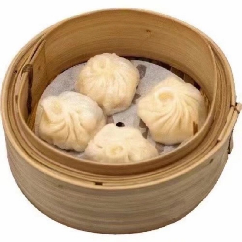 不灌汤的小笼汤包