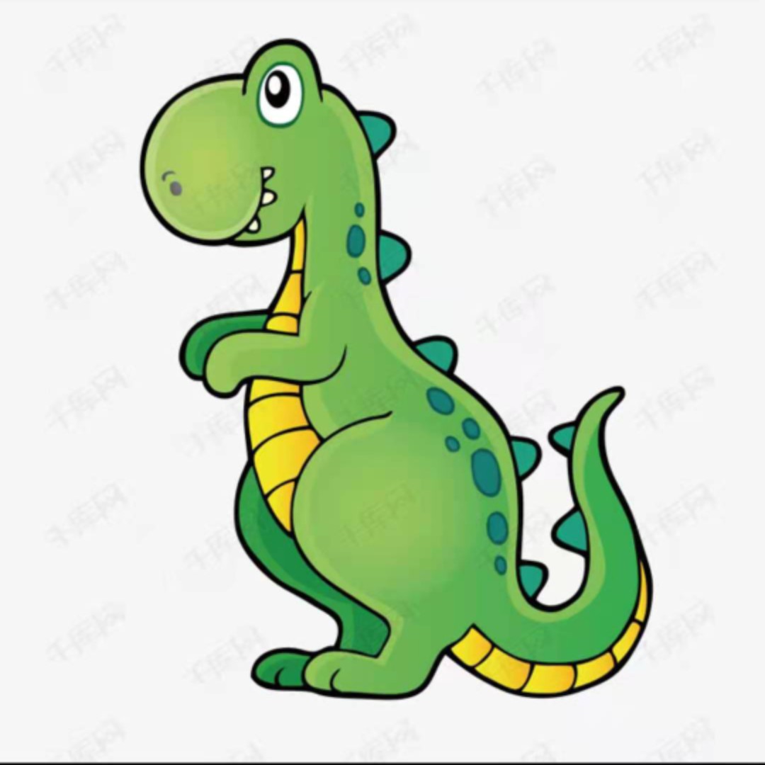 苹果绿的恐龙