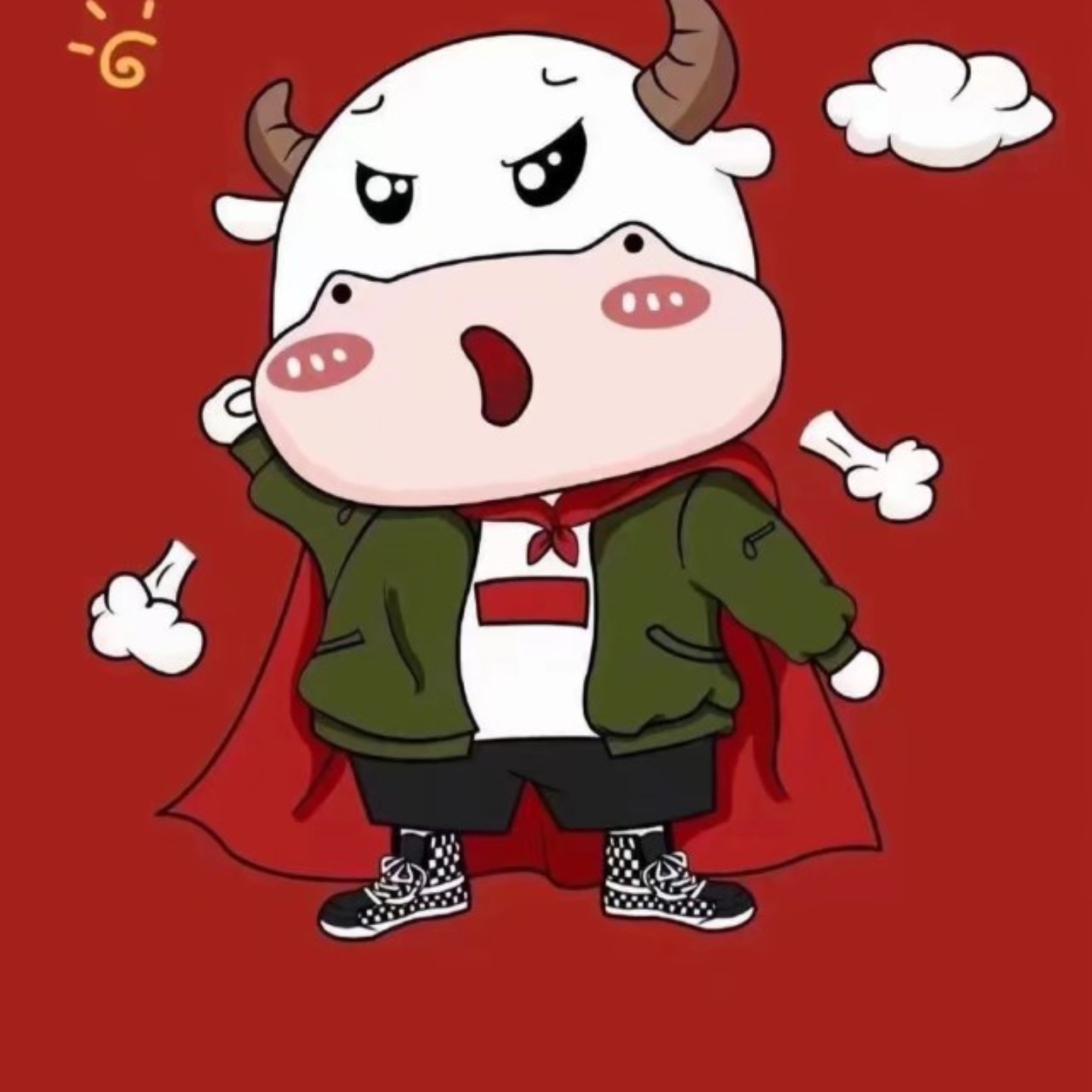 墨绿色的三刺皂角