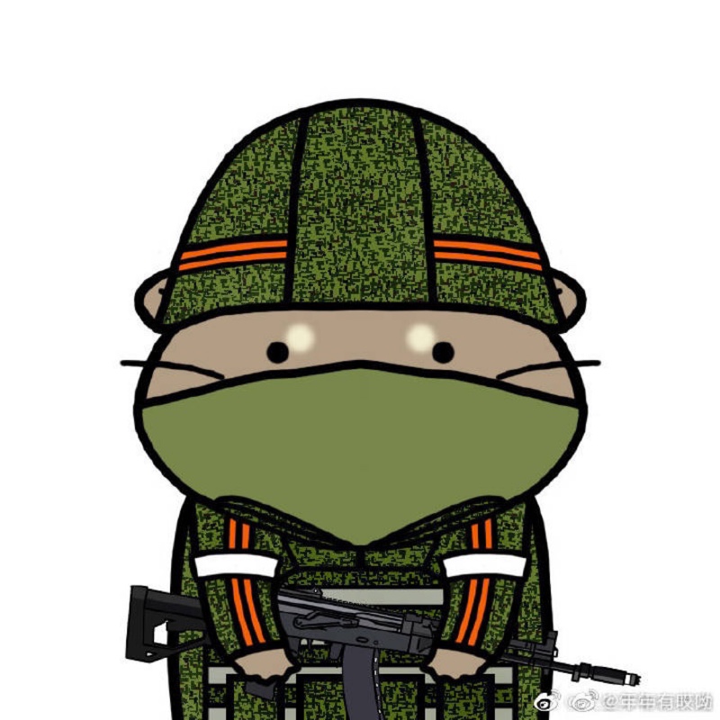 人胖枪刚膝盖走路