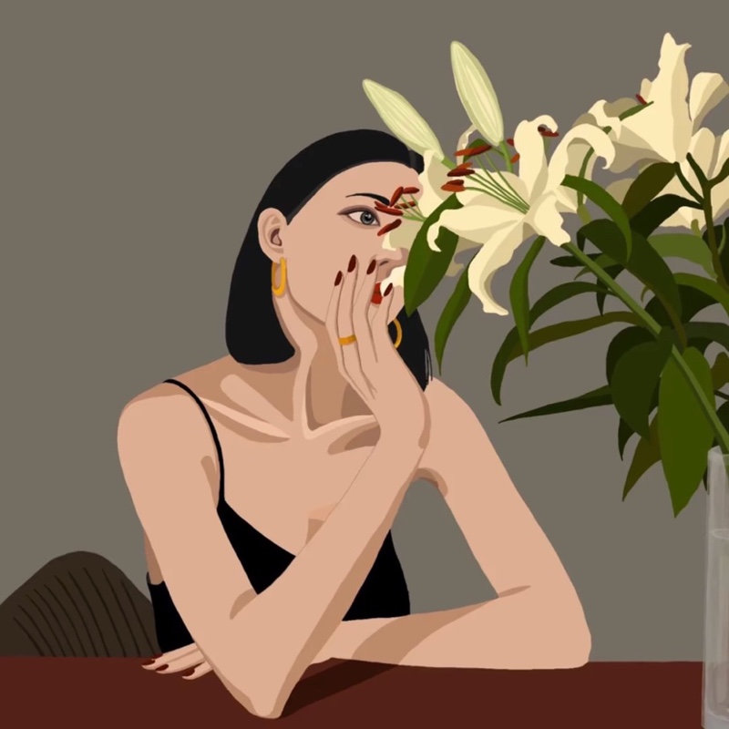 爱吃蜜汁菠萝的榛子花不