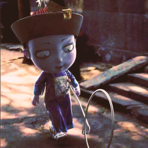 三岁就很帅了。