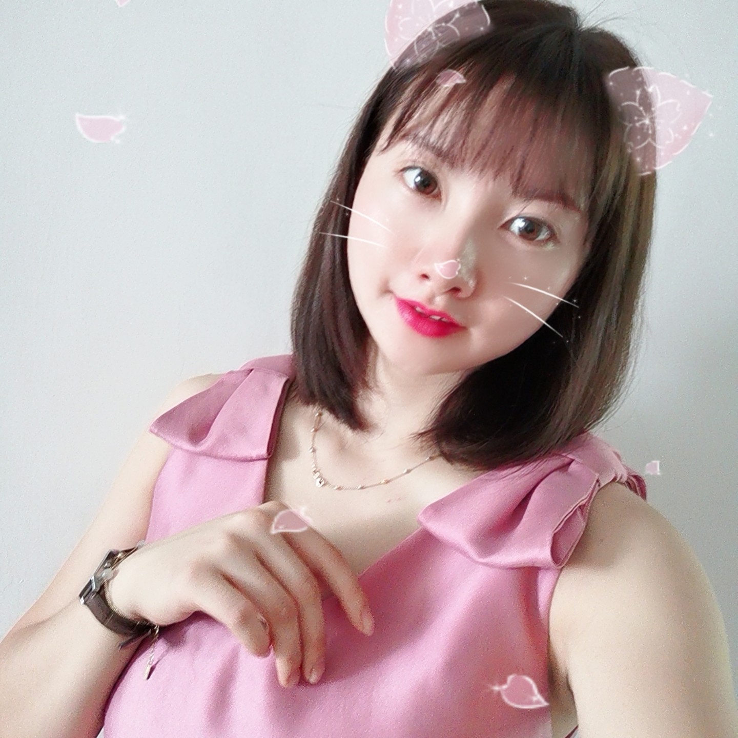 记得要微笑……