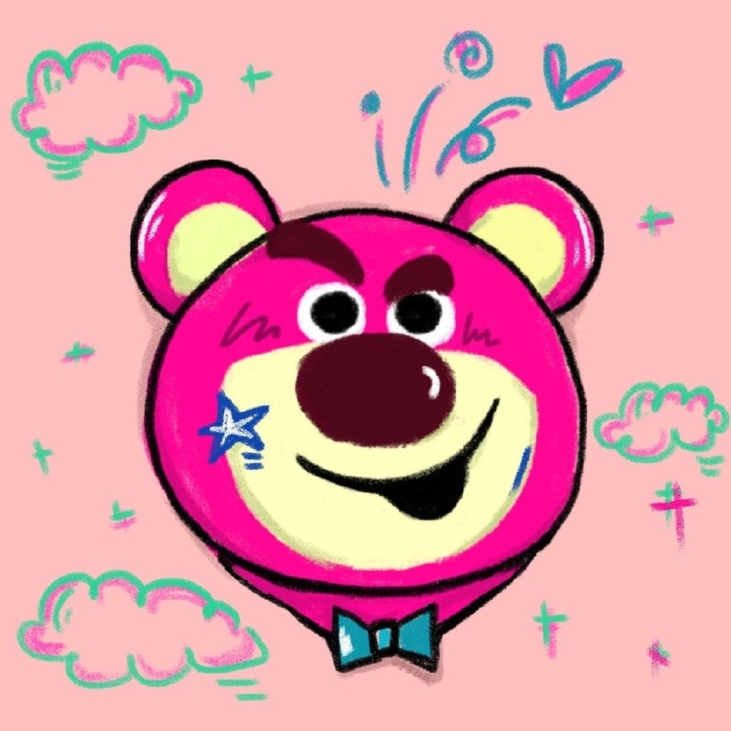 草莓熊爱三眼仔