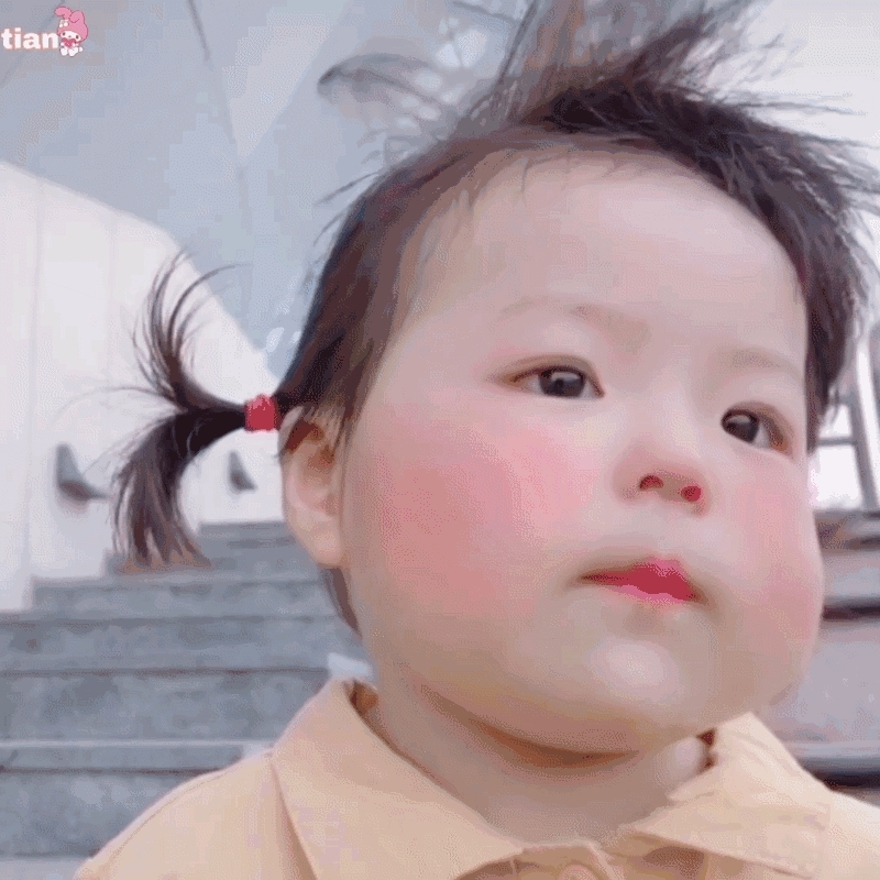 小可爱颜值很高