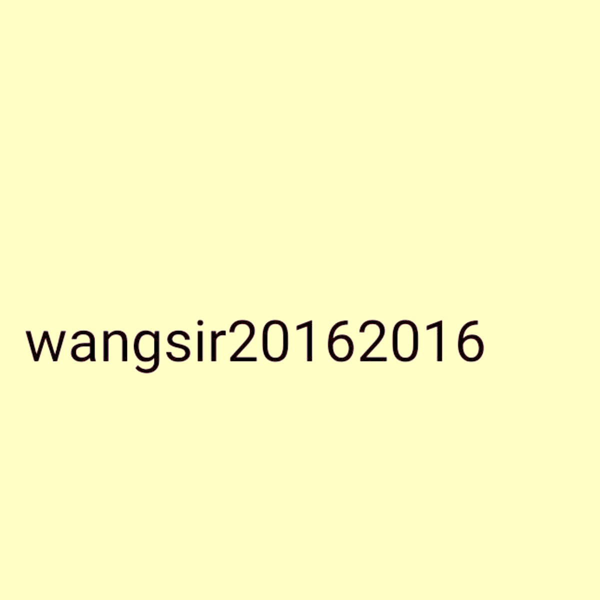 王sir--wang