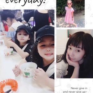 静静的看着天空许愿