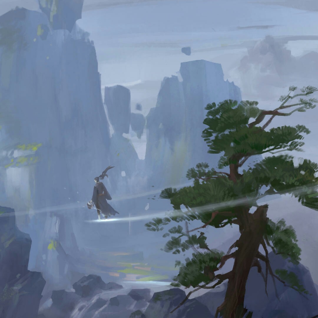 2鲜蓝的竹叶花椒