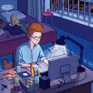 来自孤岛的蓝鲸