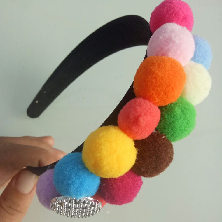 小粒手工发饰花束