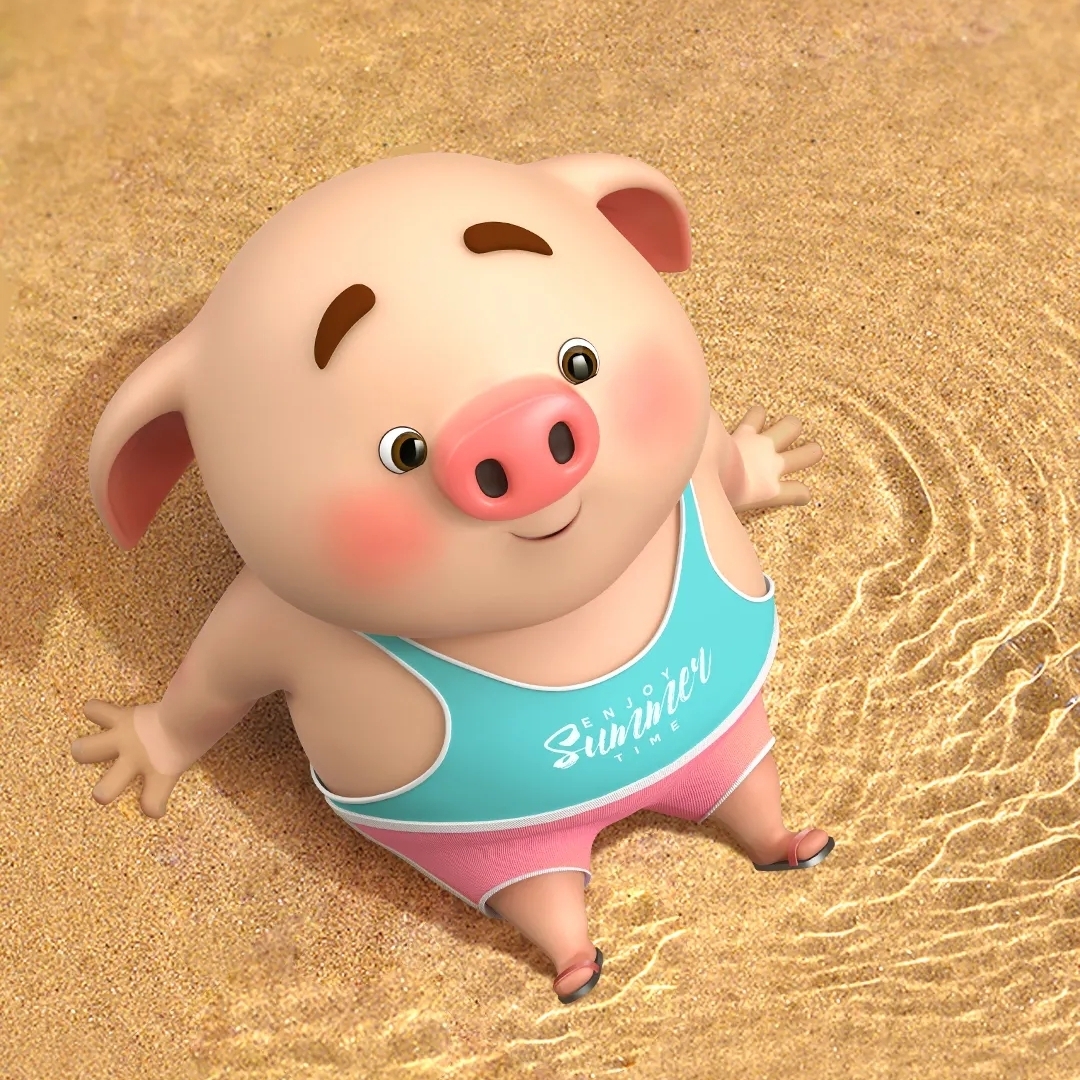 丢了幸福的猪「」