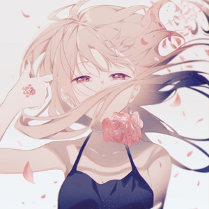 她跟阿狸都是长发