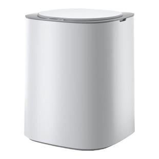 家杰智能感应垃圾桶防水锁味厕所卫生间轻奢客厅家用客厅专用桶