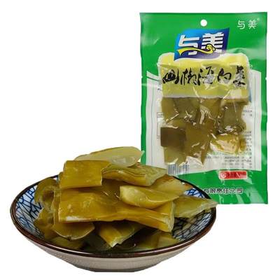 【商超同款】与美山椒海白菜80g即食泡椒凉拌海带酸辣泡菜零食