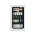 小冰箱透明玻璃门客厅酒饮料冷藏柜家用小型 hck哈士奇冰吧嵌入式