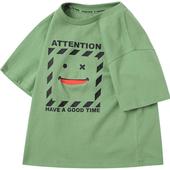 儿童T恤女童男童短袖 设计师原创 T恤夏季 迷你巴拉巴拉亲子装