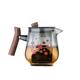 玻璃泡茶壶2024新款茶壶单壶家用茶具套装过滤花茶壶木把煮茶壶