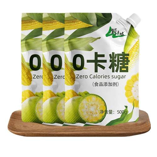 代糖500g赤藓糖醇零卡糖0卡糖食品烘培甜菊糖无糖优于木糖醇糖粉-封面